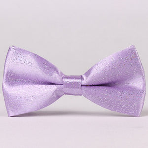 Stylish Sequins Embellished Solid Color Bow Tie For Men