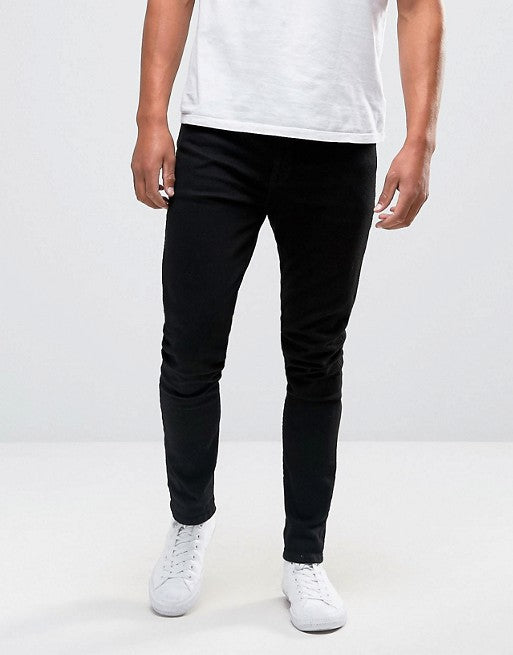 Super Skinny Jeans in Black for men