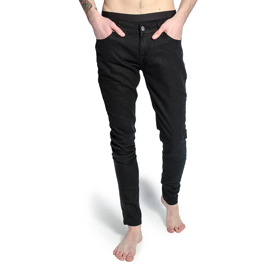 Criminal Damage Black Skinny Fit Jeans