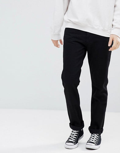 Weekday Vacant Rinsed relax Black Jeans